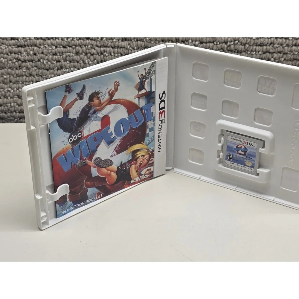 Wipeout‎ 2 Nintendo 3DS Game Activision ABC TV Show Complete with Manual CIB